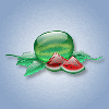 plastic watermelon