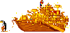 Boat With Gold